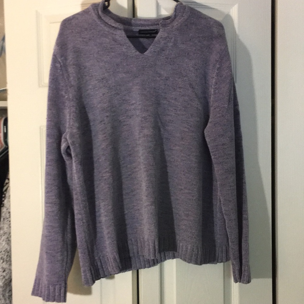 Purple warm sweater
